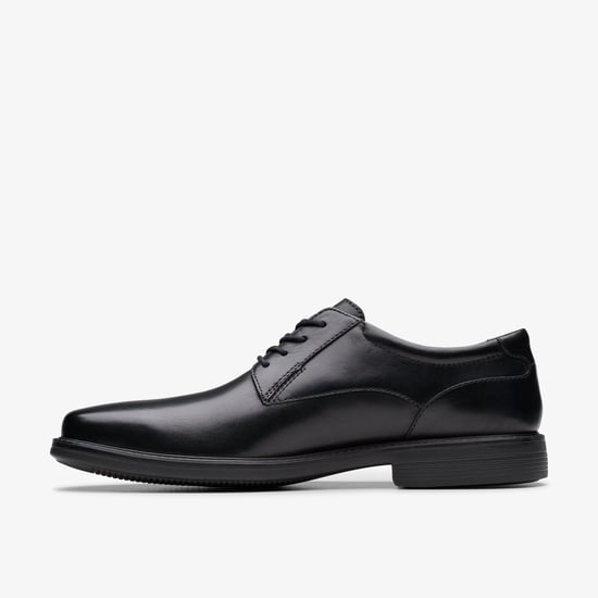 Wendell LaceII Zwarte Leren Schoenen - Image 2