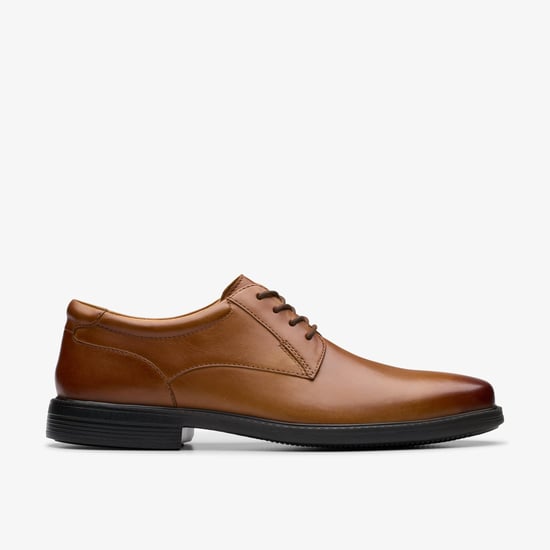 Wendell LaceII Tan Leren Schoenen - Image 1