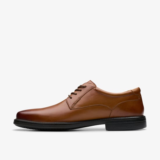 Wendell LaceII Tan Leren Schoenen - Image 2