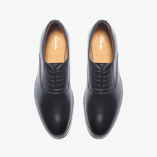 Banstead Kant Zwarte Leren Schoenen - Image 6