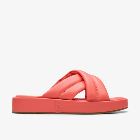 Alda Glide Koraal Leren Sandalen - Image 1