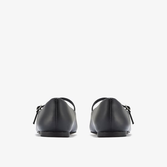 Emelina Gem Zwarte Gladde Schoenen - Image 5