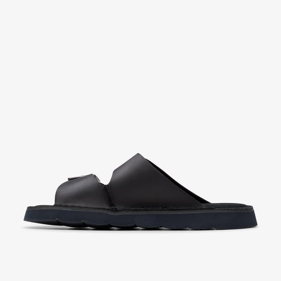 Solsbury Strap Zwarte Leren Sandalen - Image 2