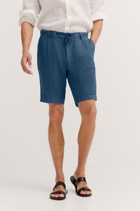 Bugatti Herren Linnen-katoenmix bermuda - Image 1