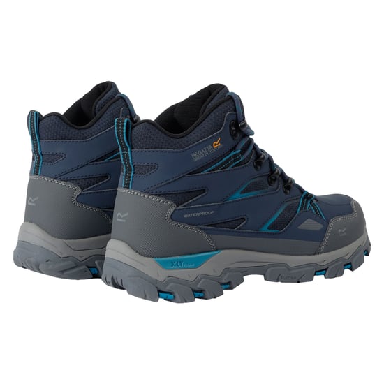 Regatta Dames/Dames Holcombe III Wandelschoenen (Marine/Exotische pluim) - Image 2