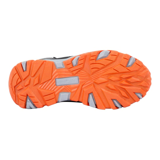 Regatta Kinderen/Kinderen Samaris III Wandelschoenen (Zwart/Blauw Oranje) - Image 6