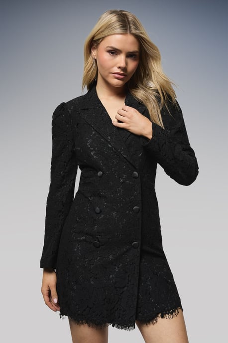 Lace Blazer Dress - Image 2