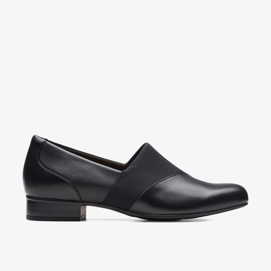 Juliet Gem Zwarte Leren Schoenen - Image 1