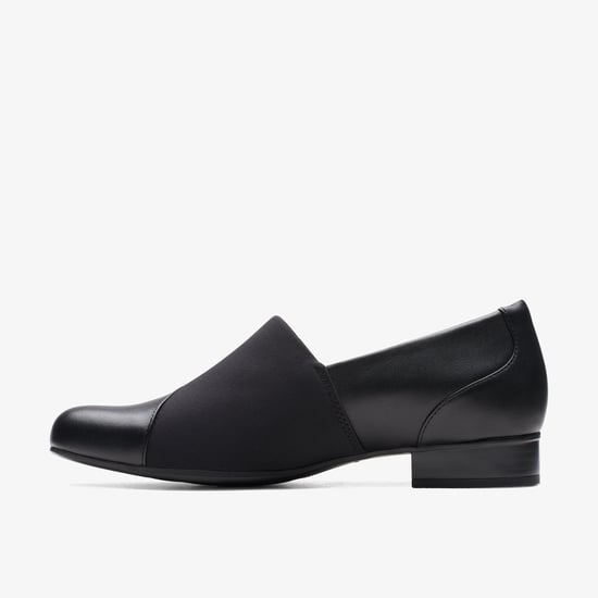 Juliet Gem Zwarte Leren Schoenen - Image 2