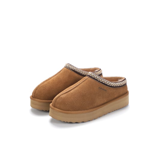 Aus Wooli Australia Mentone Platform Slippers - Image 4