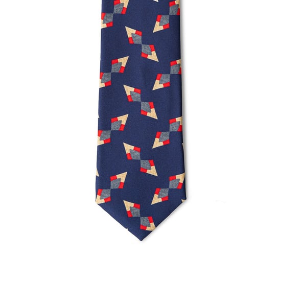 Geometric zijde stropdas moderne stijl - Image 3