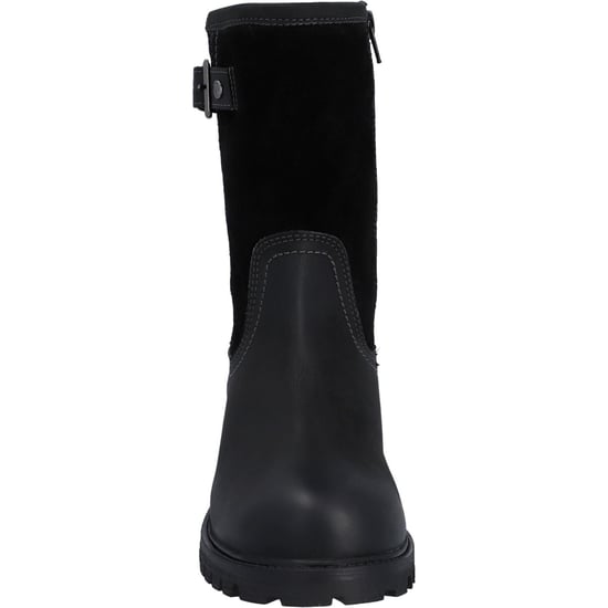 Hunter Canna Enkelboot Leer Dames Zwarte Laarzen - Image 3