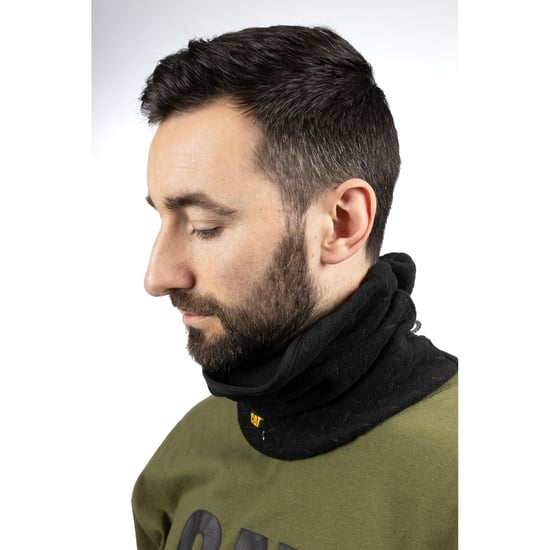Caterpillar Polyester Unisex Volwassenen Zwarte Nekwarmer - Image 2