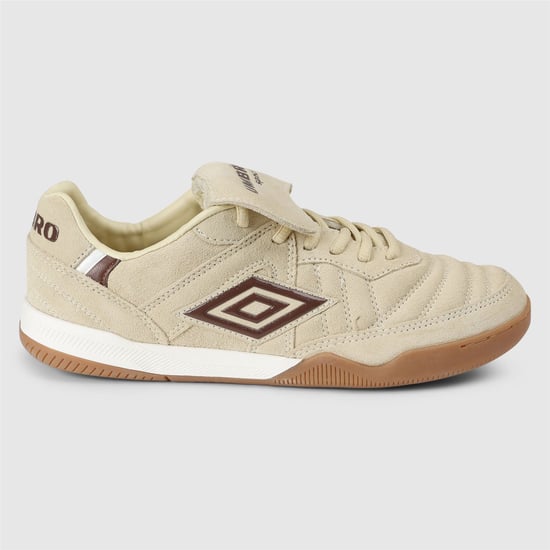 Umbro Speciali TR Suède Crème/Donkerbruin/Witte Sneakers - Image 1