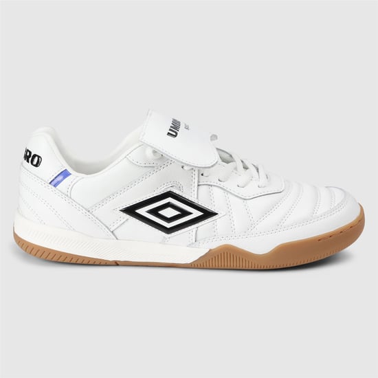Umbro Speciali TR Leren Witte/Zwarte Sneakers - Image 1
