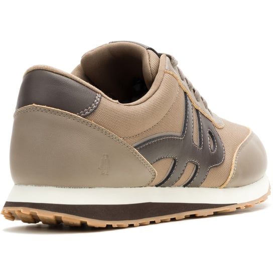 Hush Puppies Seventy8 Leren Heren Sneakers Van Fossil - Image 2