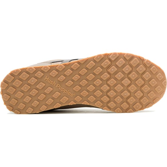 Hush Puppies Seventy8 Leren Heren Sneakers Van Fossil - Image 3