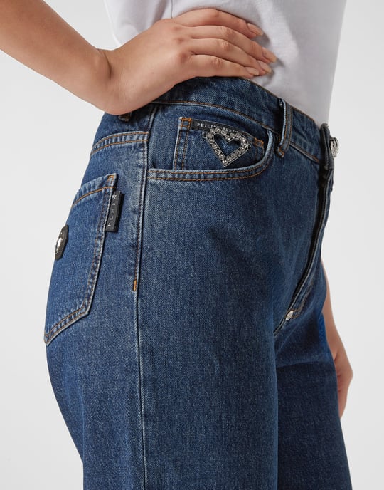Jeans Mom Pasvorm Heart - Image 5