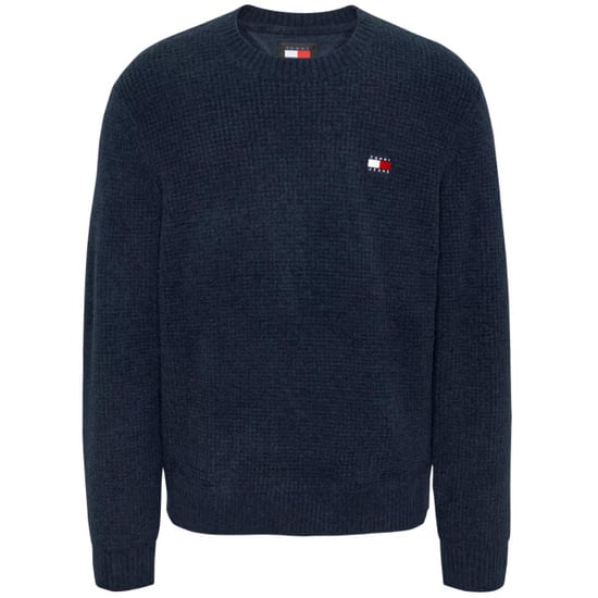 Tommy Jeans Sweaters Waffle Sweater Blauw - Image 1