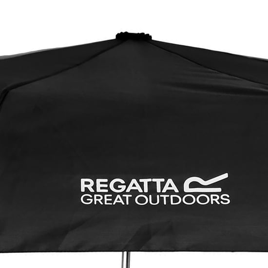 Regatta 19 inch Opvouwbare Paraplu (Zwart) - Image 2