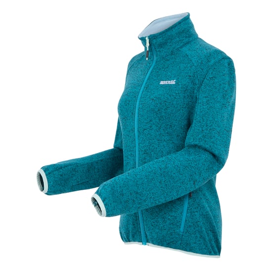 Regatta Dames/Dames Newhill II Full Zip Fleecejack (Exotisch pruim/Icy ochtend) - Image 3