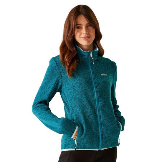 Regatta Dames/Dames Newhill II Full Zip Fleecejack (Exotisch pruim/Icy ochtend) - Image 4