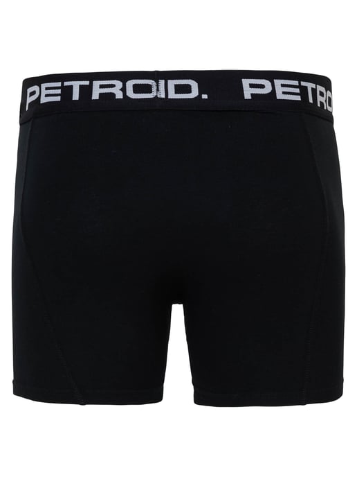 Petrol Industries - Heren Boxershorts Effen Petrol Logo - Zwart - Image 2