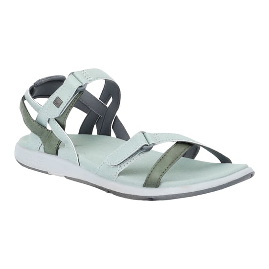 Regatta Grote Buiten Vrouwen/Dames Lady Santa Cruz Open Teen Sandalen (Gletsjergroen/Vierbladige klaver) - Image 4