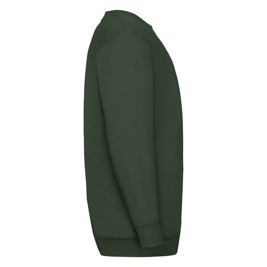 Fruit of the Loom Kinder/Kids Premium Sweatshirt met Inzetstuk (Fles groen) - Image 3