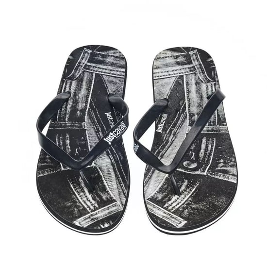Denim Print Slippers Ju22576 - Image 2