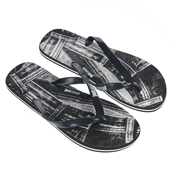 Denim Print Slippers Ju22576 - Image 3