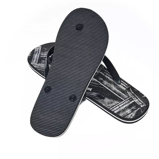 Denim Print Slippers Ju22576 - Image 5