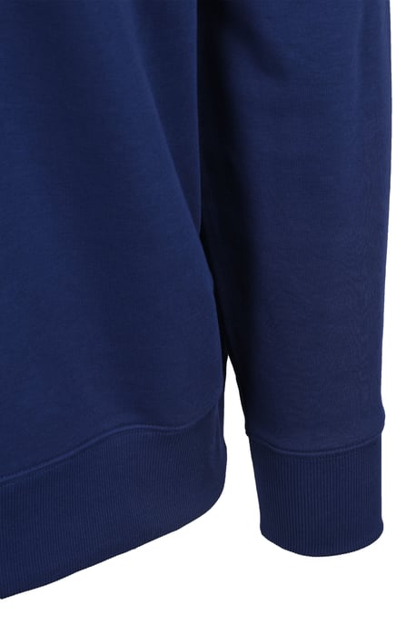 Gant Reg Shield Half Zip Sweatshirt Persian Blue - Image 4