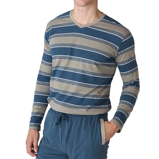 JJB18 Katoenen pyjama met lange mouwen voor heren - Image 2