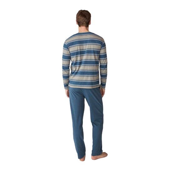 JJB18 Katoenen pyjama met lange mouwen voor heren - Image 3