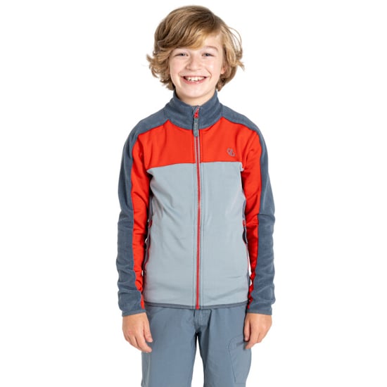 Dare 2B Kinder/Kids Emergent IV Stretch Midlayer (Stormachtig weer/Seville rood) - Image 2