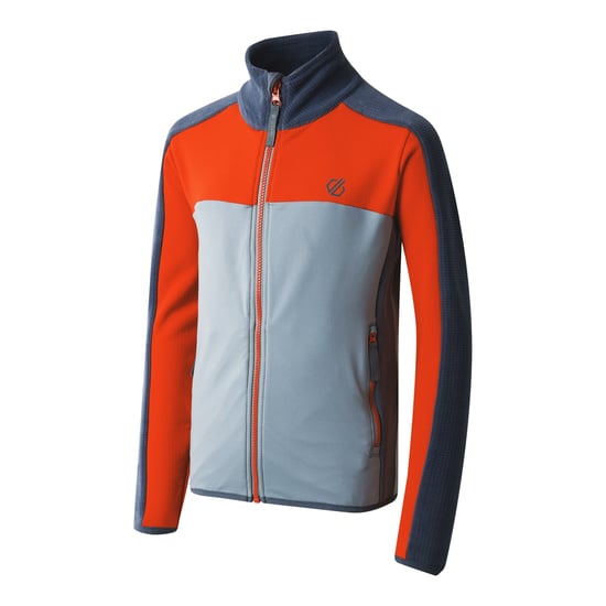 Dare 2B Kinder/Kids Emergent IV Stretch Midlayer (Stormachtig weer/Seville rood) - Image 3