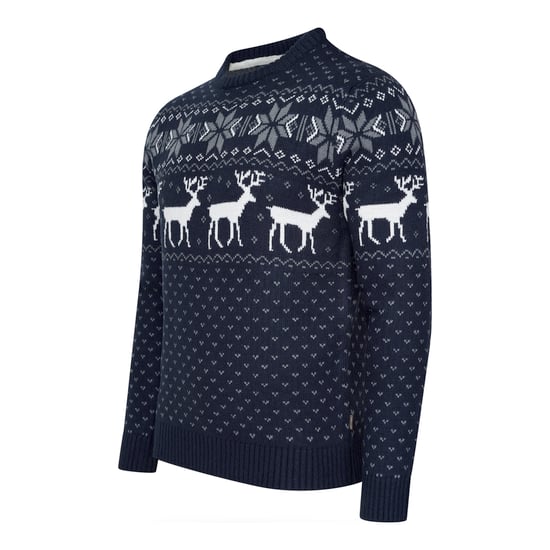 Cappuccino Italia Sweaters Noorse Trui Blauw - Image 1