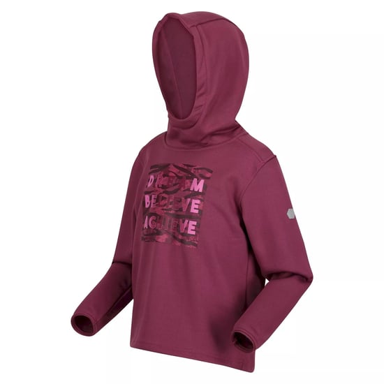Regatta Kinderen/Kinderen Dream Believe Achieve Extol Stretch Hoodie (Amarant Haze) - Image 3