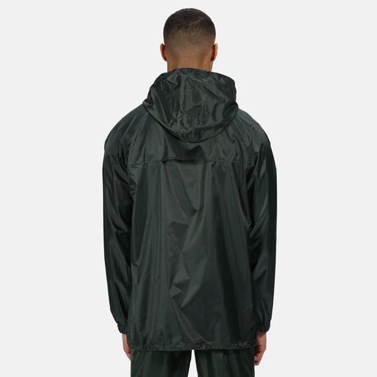Regatta Grote Buiten Mens Outdoor Classics Waterdichte Stormbreak Jacket (Donkere Olijf) - Image 3