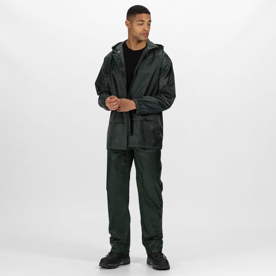Regatta Grote Buiten Mens Outdoor Classics Waterdichte Stormbreak Jacket (Donkere Olijf) - Image 5