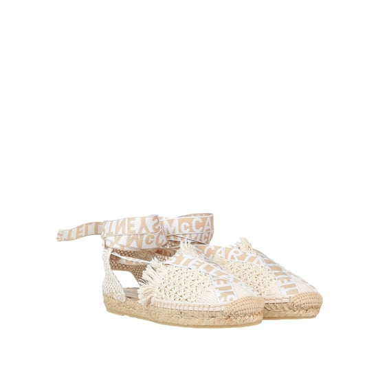 Stella McCartney Logo Canvas Espadrilles - Image 2