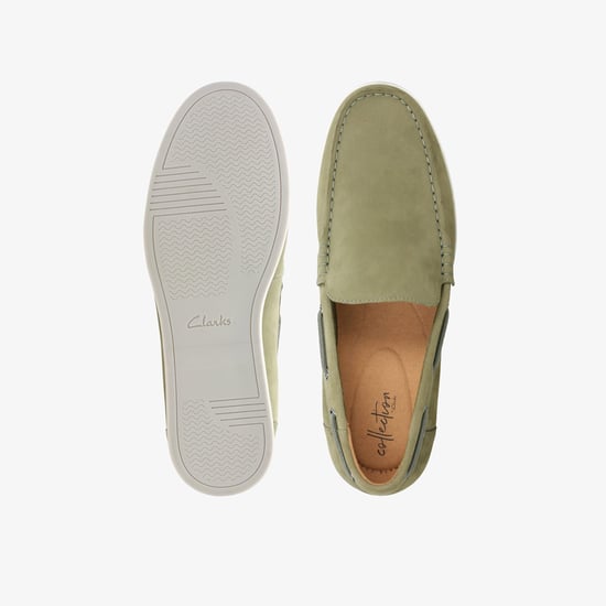 Clarks Morven Sun Herenschoenen Groen - Image 6
