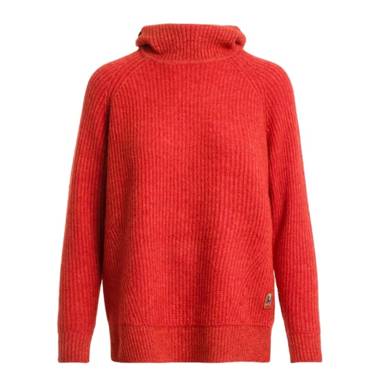 Parajumpers Tory Gebreide Hoodie Comfort Fit Rode Hoodie - Image 1