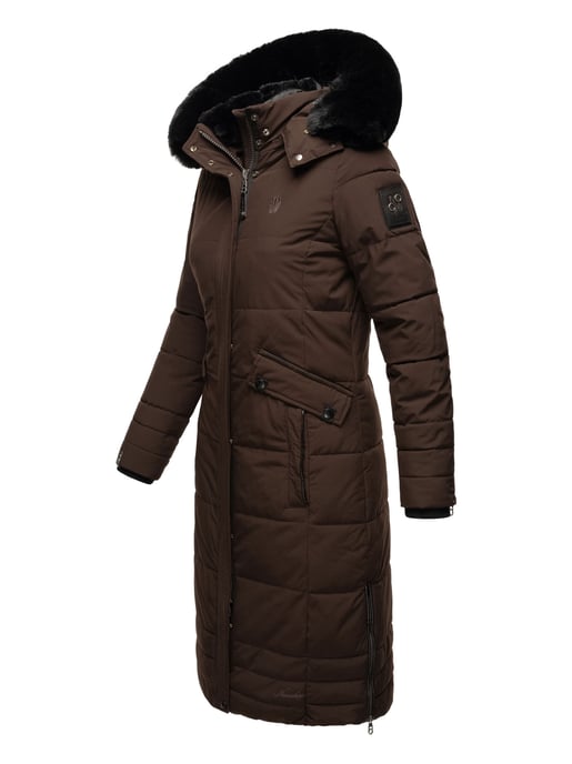 Navahoo Dames Winterjas Fahmiyaa – Lang, Warm & Functioneel met Capuchon - Image 3
