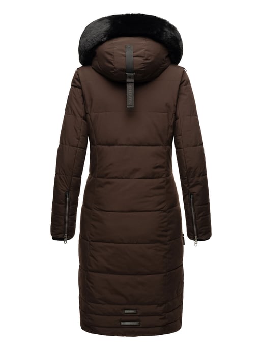Navahoo Dames Winterjas Fahmiyaa – Lang, Warm & Functioneel met Capuchon - Image 4