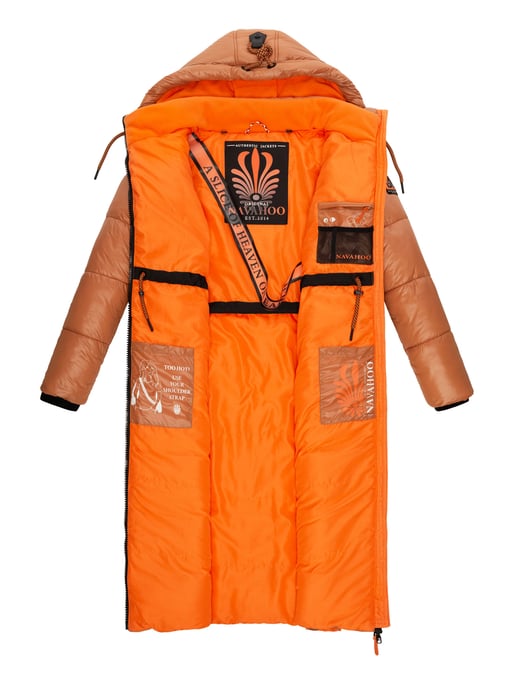 Navahoo dames wintermantel Schmuseengel – Lang & Stijlvol Warm - Image 6
