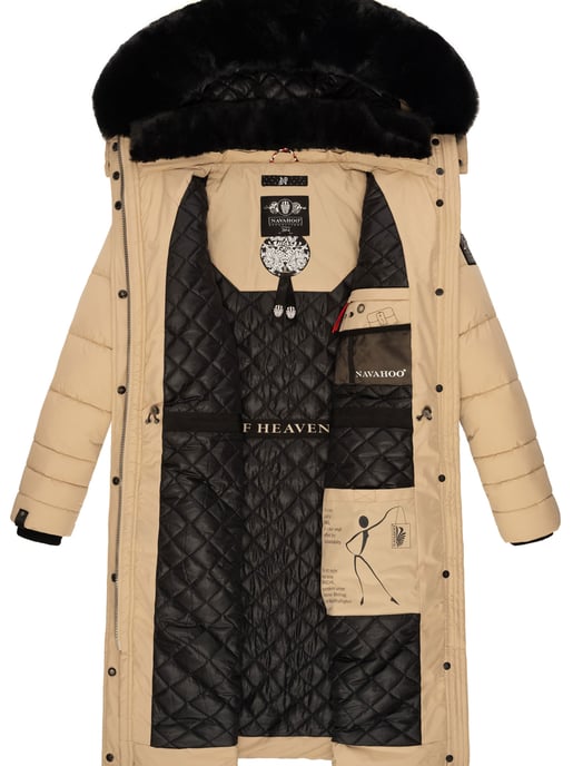 Navahoo Dames Winterjas Fahmiyaa – Lang, Warm & Functioneel met Capuchon - Image 5