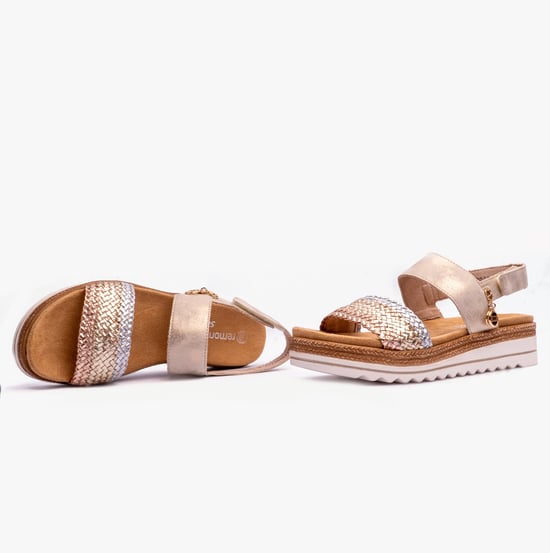 Remonte Jocelyn3 Dames Sandalen Goud - Image 2