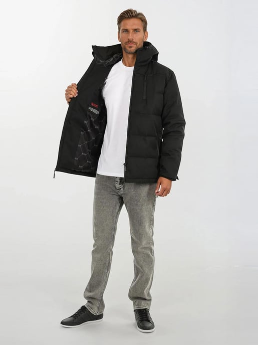 Arctic Seven Heren Winter Gewatteerde Jas AS-455 – Duurzame Outdoorjas Met Capuchon & Weerbescherming - Image 3